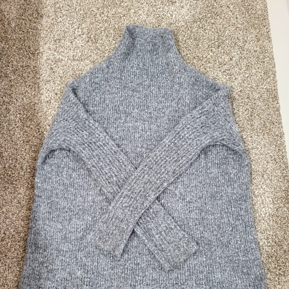 Oversized turtleneck sweater